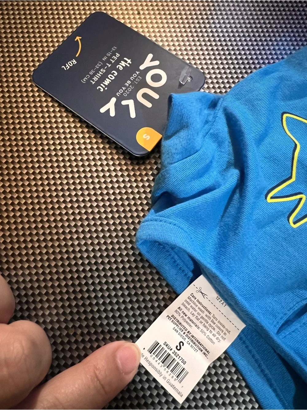 All Ears Bad Listener Blue Dog Tee by